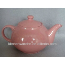 2014 wholesale ceramic tea pots with pink